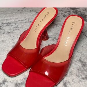 Gianni Bini Vibrant Red Heels